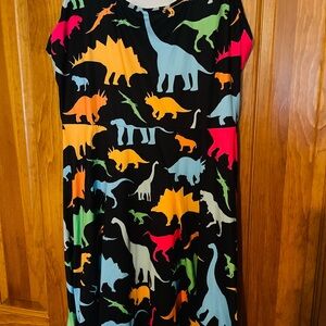 Colorful Dinosaur dress